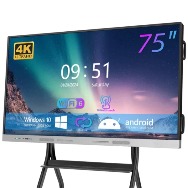 75” Pizarra Interactiva